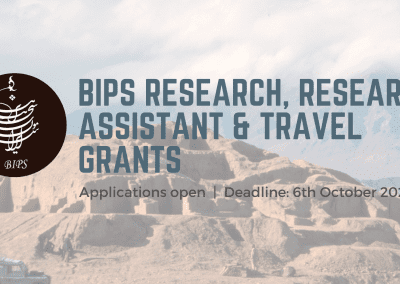 BIPS Research, Research Assistant and Travel Grants – Deadline 6 October 2023