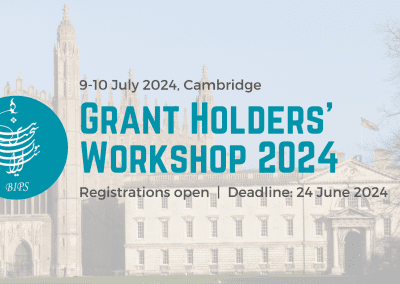 BIPS Grant Holders’ Workshop 2024