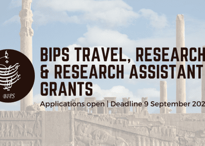 BIPS Research, Research Assistant and Travel Grants – Deadline 9 September 2024